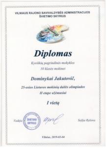 DOMINIKA JAKUTOWICZ I MIEJSCE